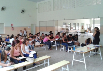Sintercamp se reúne com merendeiras escolares de Mogi Mirim