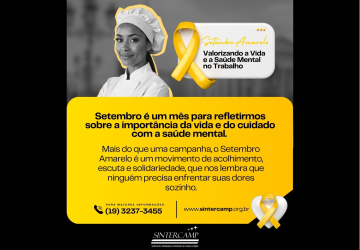 Setembro Amarelo: Valorizando a Vida e a Saúde Mental no Trabalho
