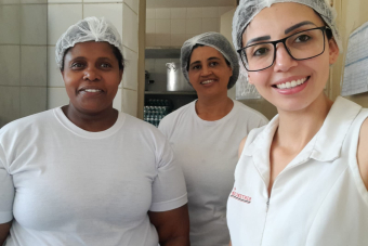 Sintercamp visita cozinheiras escolares em Monte Mor
