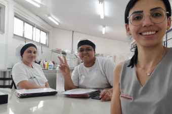 Visita na empresa Prato Fino, unidade Coden em Nova Odessa