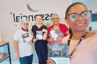 Visita à empresa Essencial na unidade Hanna em Limeira