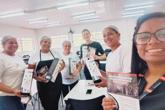 Visita à empresa Puro Sabor na unidade Garagem Municipal em Americana