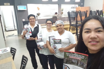 Visita na empresa Sabor Gourmet, unidade Pax Lubrificantes em Campinas.