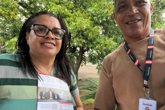 Visita na empresa EW unidade Engecrol na cidade de Paulinia