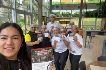 Visita na empresa Splenda, unidade EPTV em Campinas