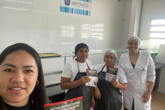 Visita na empresa G-Force, unidade Roldão Atacado em Campinas.