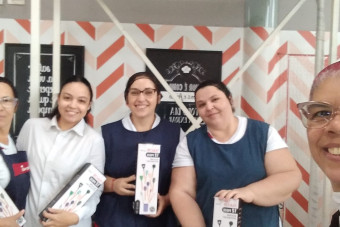 Visita na unidade Jundú - Sodexo, em Descalvado.