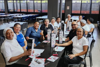 Visita à empresa Sapore, unidade Arcelor Mital em Piracicaba