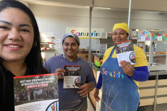 Visita na empresa Sanutrin, unidade Colégio Lumen Verbi em  Paulínia.