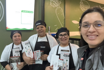 Visita na unidade Madre Cecilia , empresa Restaurante Industrial E.w. em Campinas.