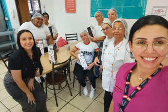 Visita na empresa Risotolandia, unidade Tintex em Nova Odessa