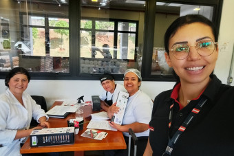Visita na empresa Saboremio, unidade Bekaert Deslee em Nova Odessa