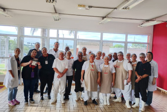 Visita na empresa Sapore, unidade Unicamp Restaurante RS em Campinas